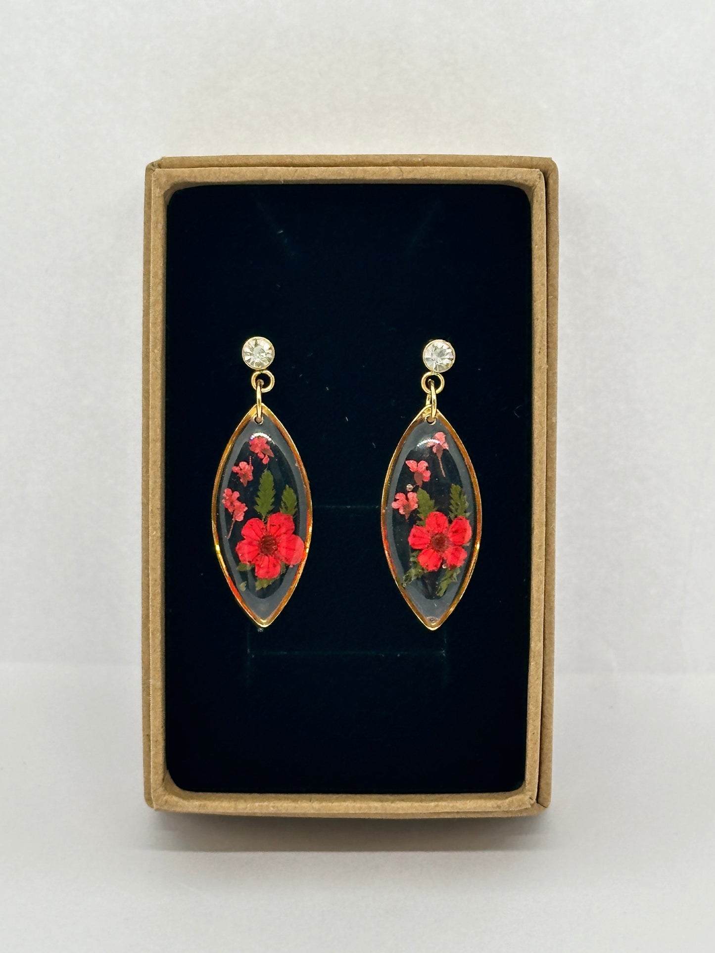 Pendientes Rojo Silvestre
