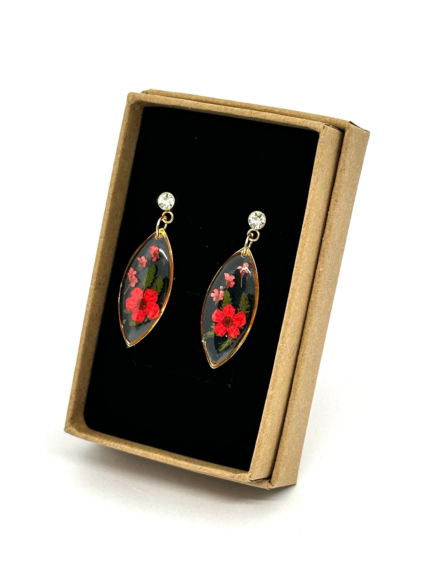 Pendientes Rojo Silvestre