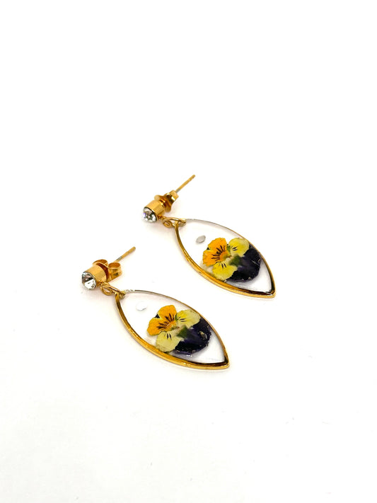 Pendientes Violeta