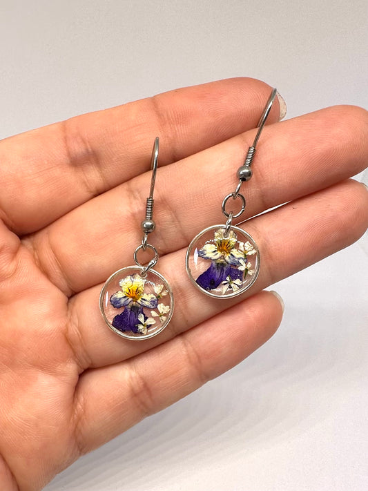 Pendientes Violeta Salvaje y Hundkäx