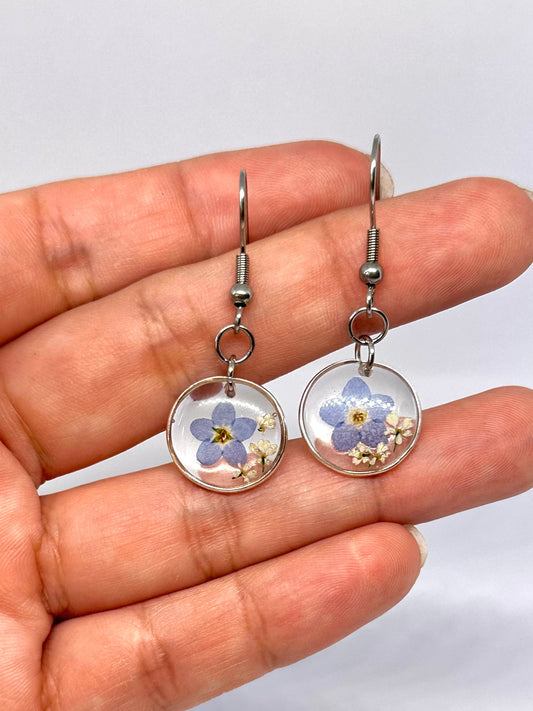 Pendientes Nomeolvides y Hundkäx