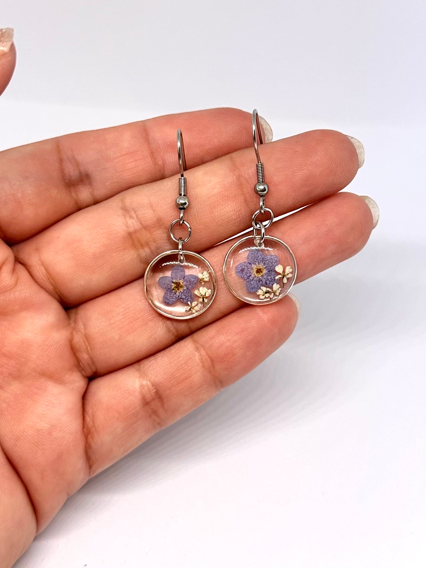 Pendientes Nomeolvides y Hundkäx