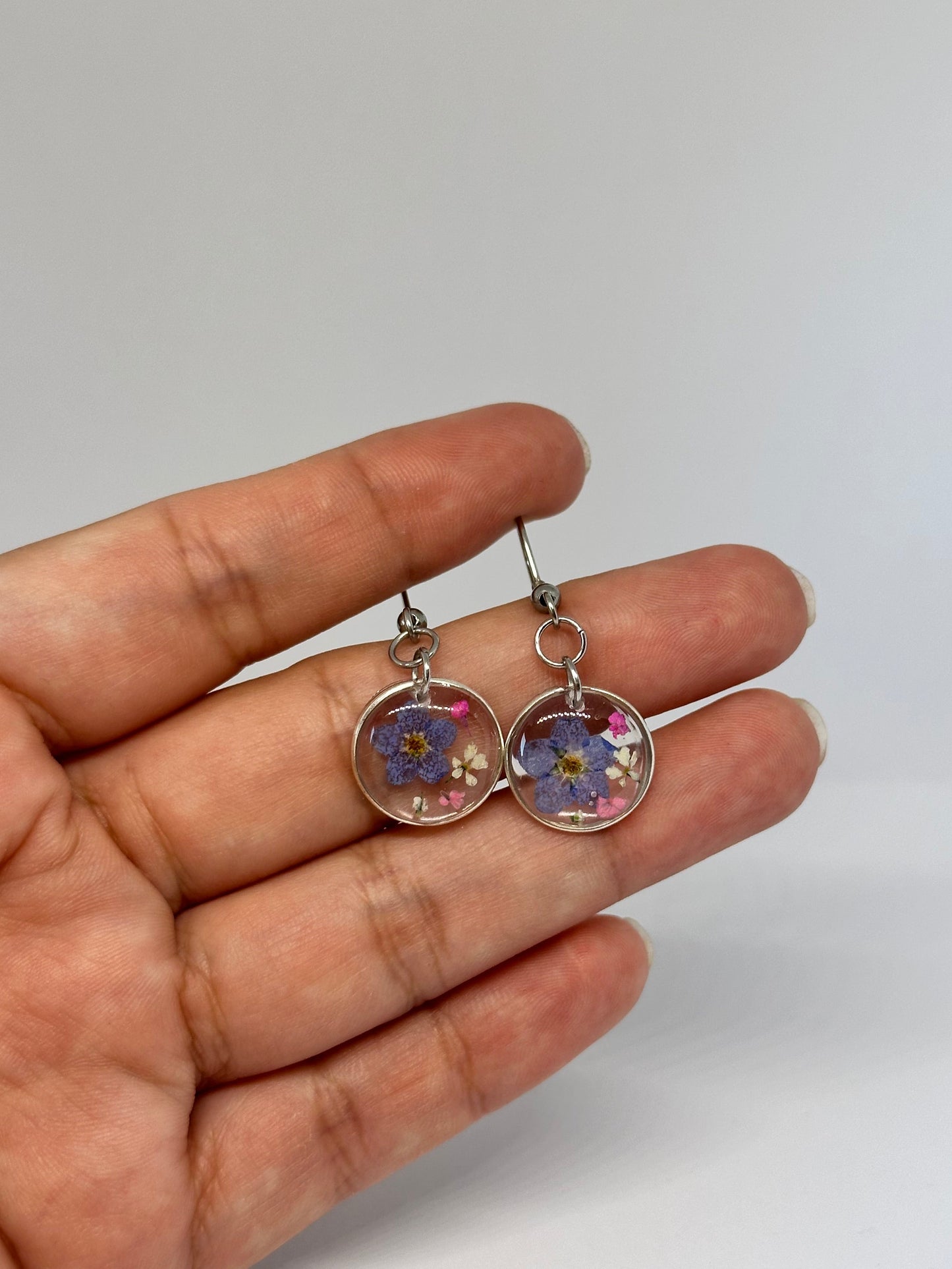 Pendientes Nomeolvides Silvestres