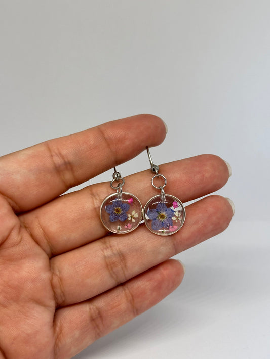 Pendientes Nomeolvides Silvestres