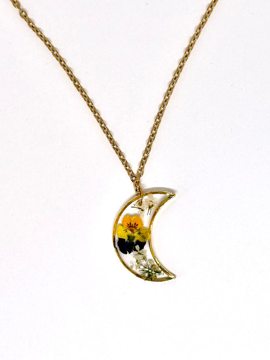 Collar Luna – Viola silvestre